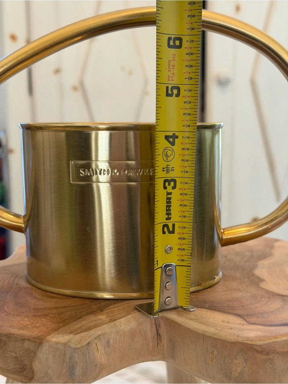 Smith & Hawken Polished Brass Watering Can, Rare find, Discontinued